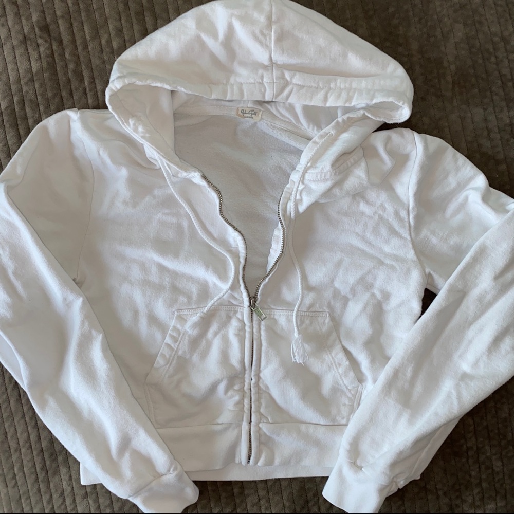 Cropped hoodie